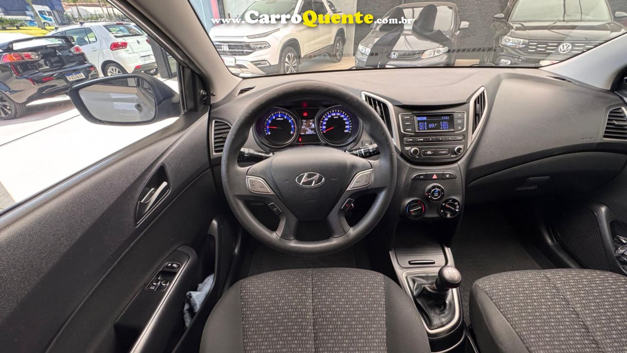 HYUNDAI HB20 1.0 UNIQUE 12V 2019 - Loja