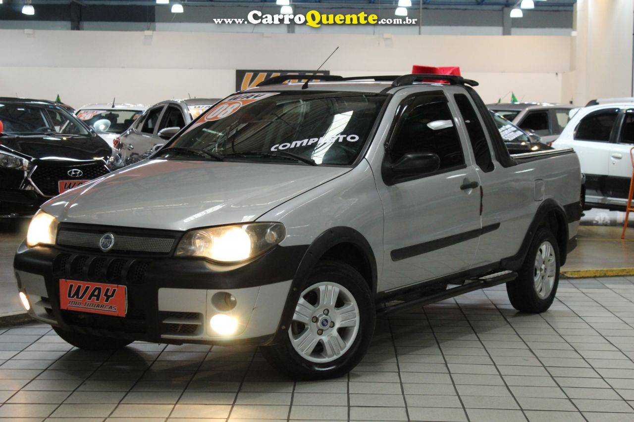 FIAT STRADA 1.8 MPI ADVENTURE CE 8V 2008 - Loja