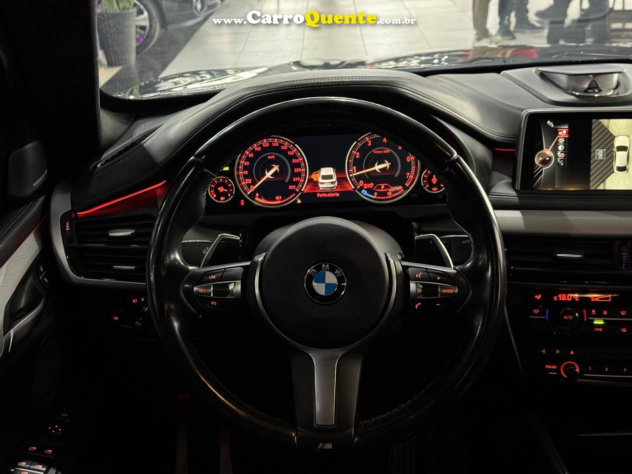 BMW X6 4.4 4X4 50I COUPE 8 CILINDROS 32V BI-TURBO 2015 - Loja