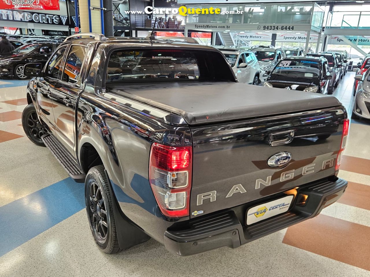 FORD RANGER 2.2 BLACK CD DIESEL * C/ 46.000 KM APENAS * 2023 - Loja