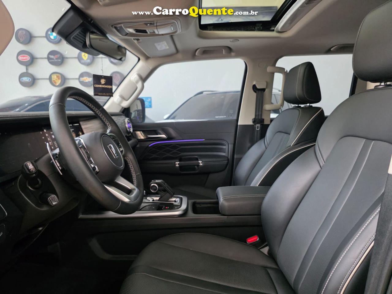 GWM   GWM TANK 300 PHEV 2.0 TB 4X4 HIBRIDO   CINZA 2026 2.0 GASOLINA E ELÉTRICO - Loja