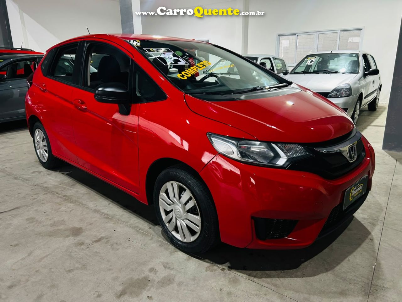 HONDA   FIT DX 1.5 FLEXONE 16V 5P MEC.   VERMELHO 2015 1.5 GASOLINA - Loja