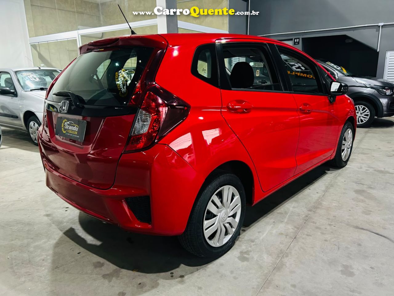 HONDA   FIT DX 1.5 FLEXONE 16V 5P MEC.   VERMELHO 2015 1.5 GASOLINA - Loja