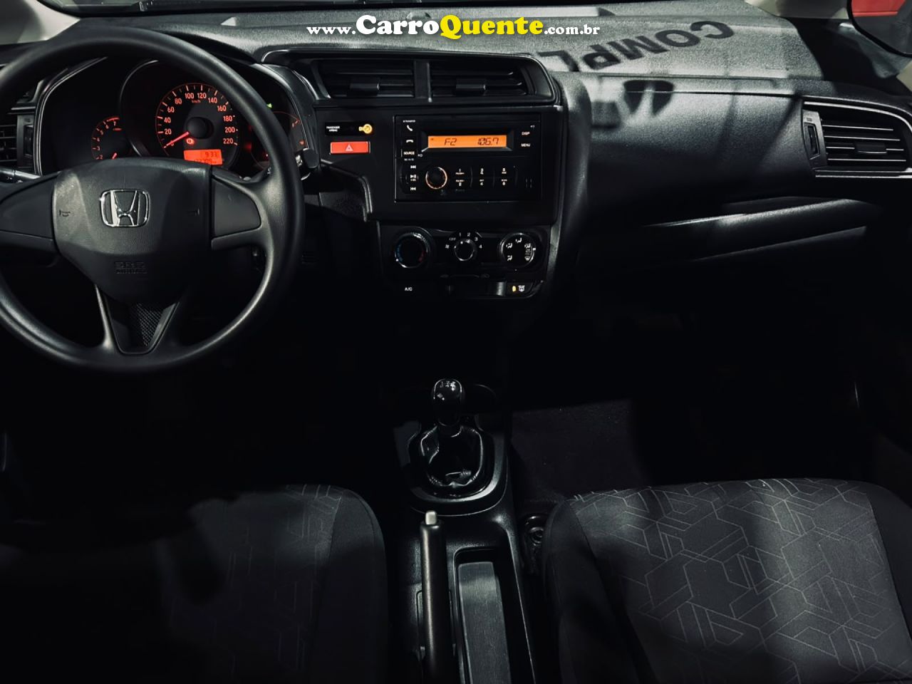 HONDA   FIT DX 1.5 FLEXONE 16V 5P MEC.   VERMELHO 2015 1.5 GASOLINA - Loja