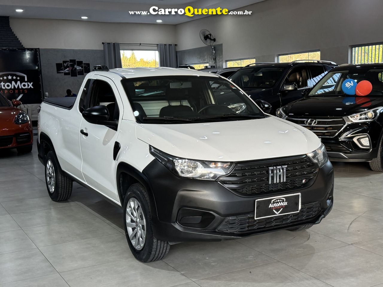 FIAT   STRADA ENDURANCE 1.4 FLEX 8V CS PLUS   BRANCO 2023 1.4 FLEX - Loja