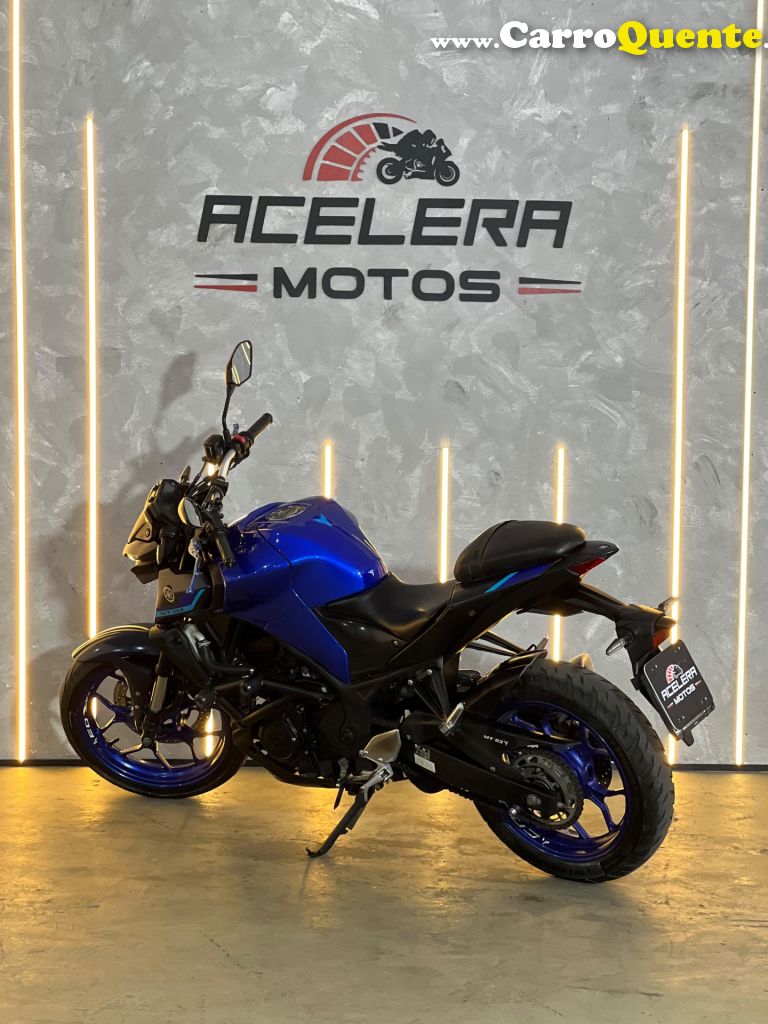 YAMAHA    MT 03 ABS   AZUL 2023 300 GASOLINA - Loja
