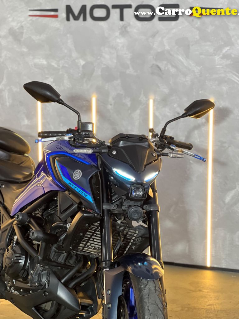 YAMAHA    MT 03 ABS   AZUL 2023 300 GASOLINA - Loja
