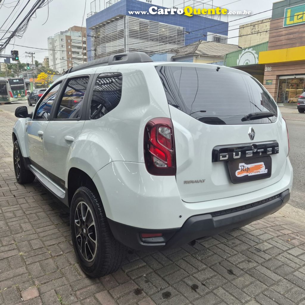 RENAULT   DUSTER DAKAR 4X2 1.6 HI-FLEX 16V MEC.   BRANCO 2016 1.6 FLEX - Loja