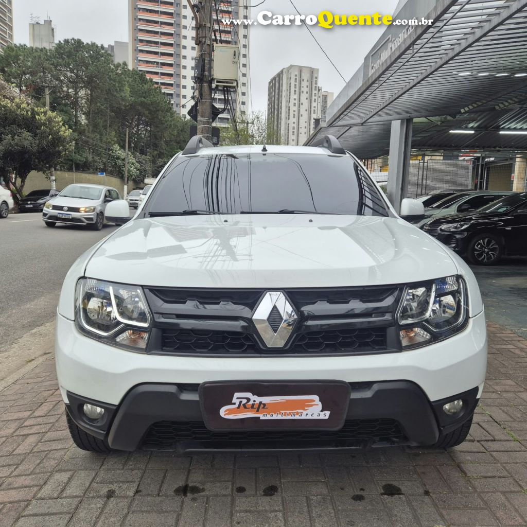 RENAULT   DUSTER DAKAR 4X2 1.6 HI-FLEX 16V MEC.   BRANCO 2016 1.6 FLEX - Loja