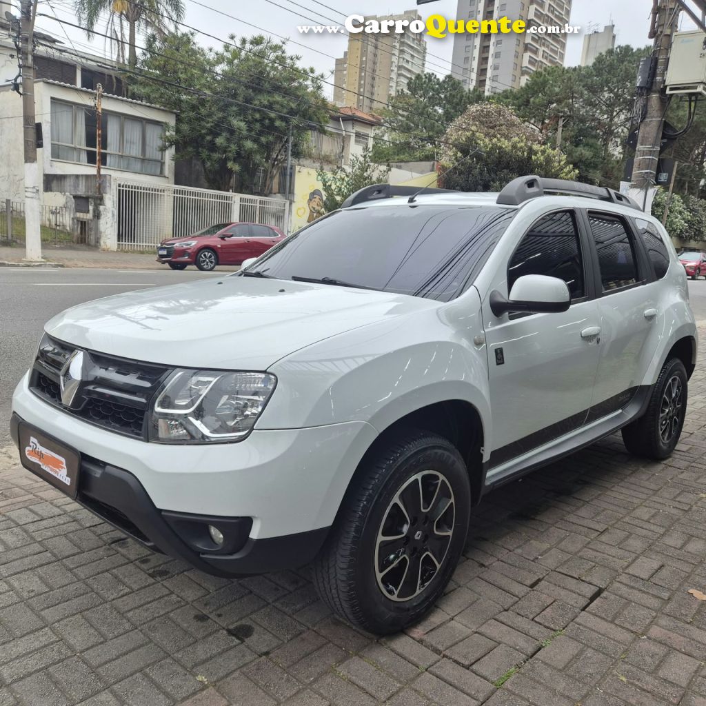 RENAULT   DUSTER DAKAR 4X2 1.6 HI-FLEX 16V MEC.   BRANCO 2016 1.6 FLEX - Loja