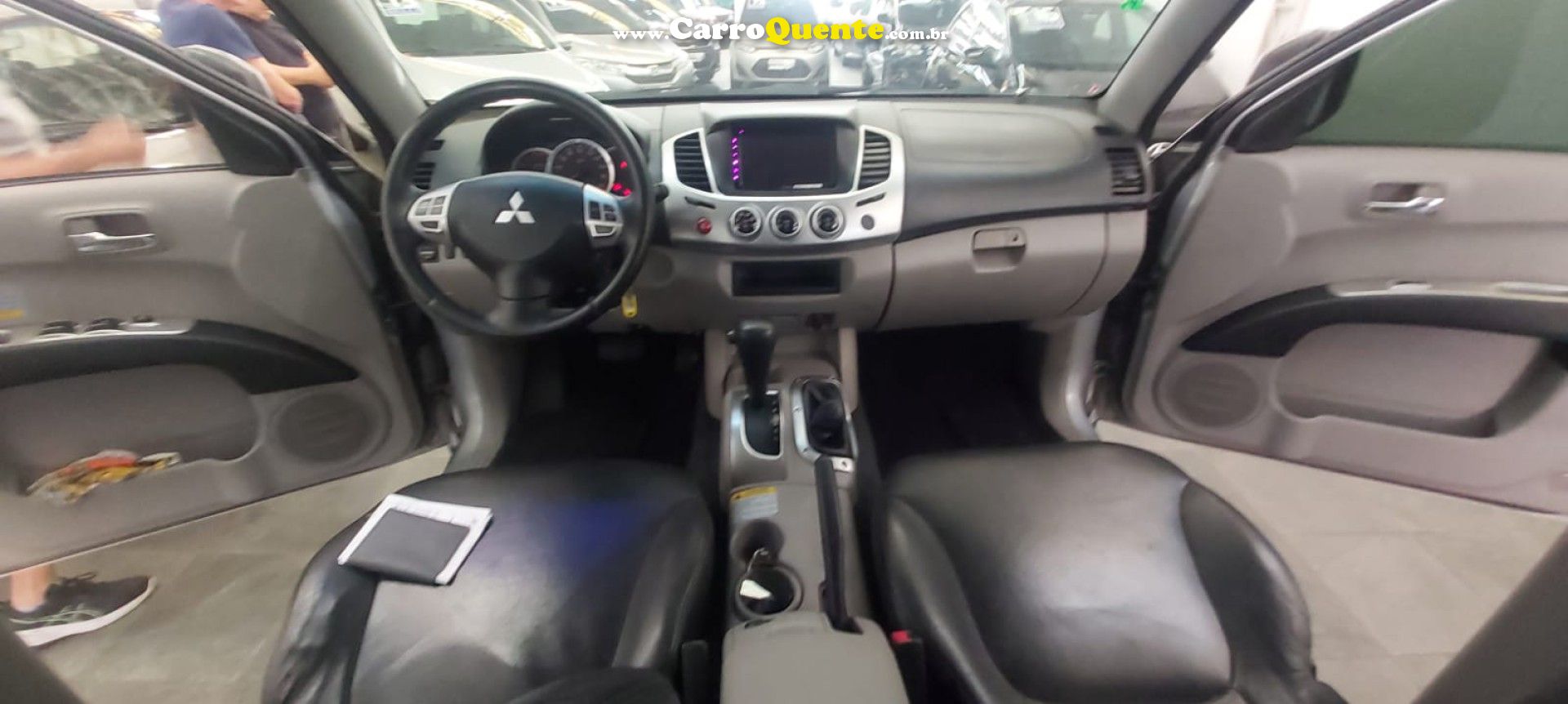 MITSUBISHI   L200 GL 2.5 4X4 CD DIESEL   PRATA 2012 2.0 DIESEL - Loja