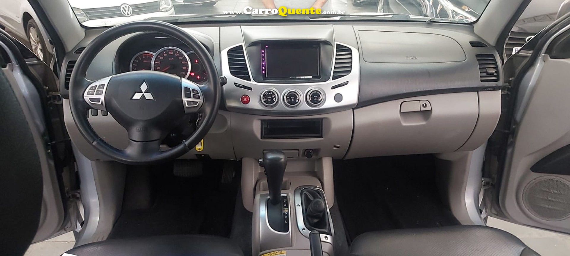 MITSUBISHI   L200 GL 2.5 4X4 CD DIESEL   PRATA 2012 2.0 DIESEL - Loja
