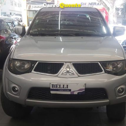 MITSUBISHI   L200 GL 2.5 4X4 CD DIESEL   PRATA 2012 2.0 DIESEL