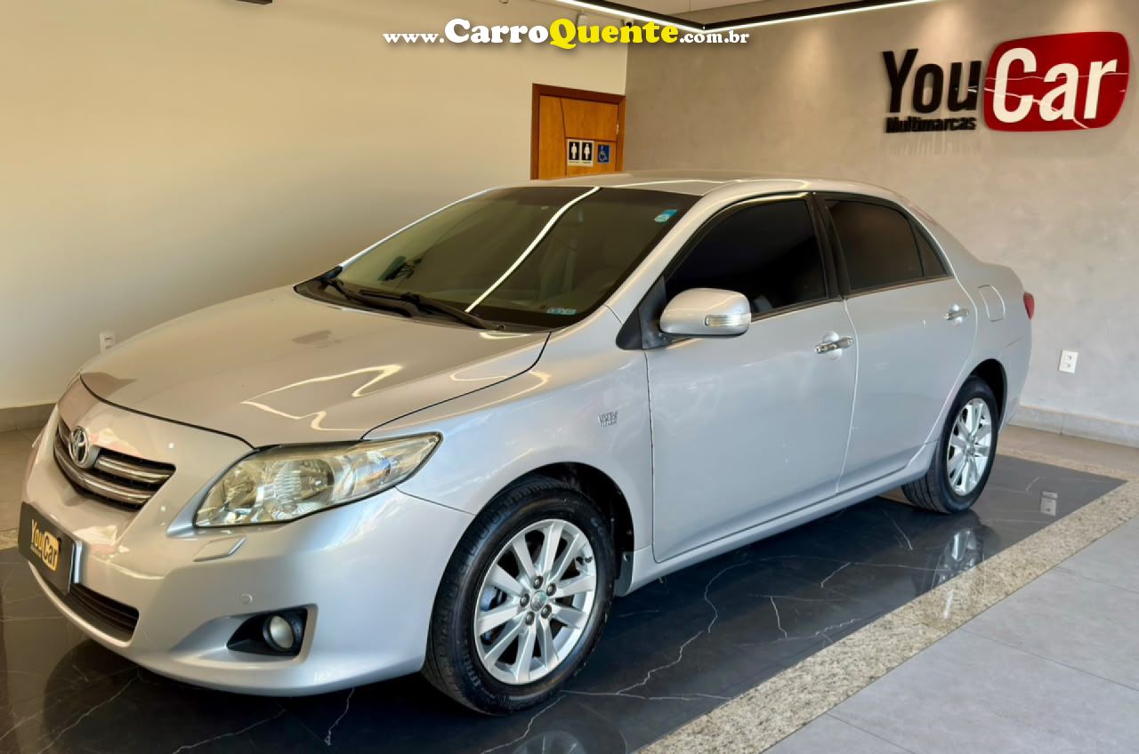 TOYOTA   COROLLA SE-G 1.81.8 FLEX 16V AUT.   BRANCO 2010 1.8 FLEX - Loja