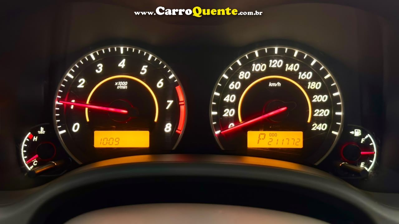 TOYOTA   COROLLA SE-G 1.81.8 FLEX 16V AUT.   BRANCO 2010 1.8 FLEX - Loja