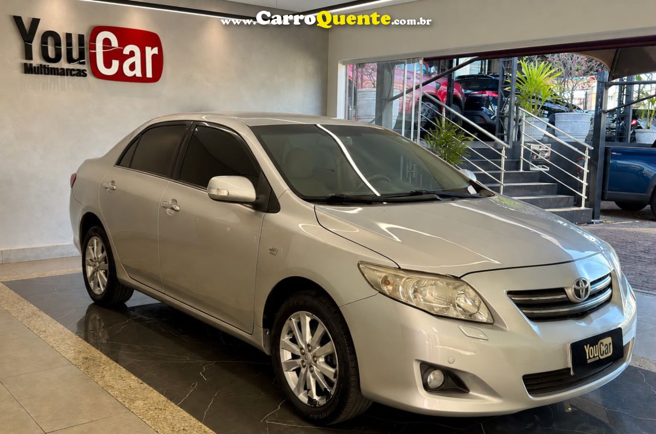 TOYOTA   COROLLA SE-G 1.81.8 FLEX 16V AUT.   BRANCO 2010 1.8 FLEX - Loja