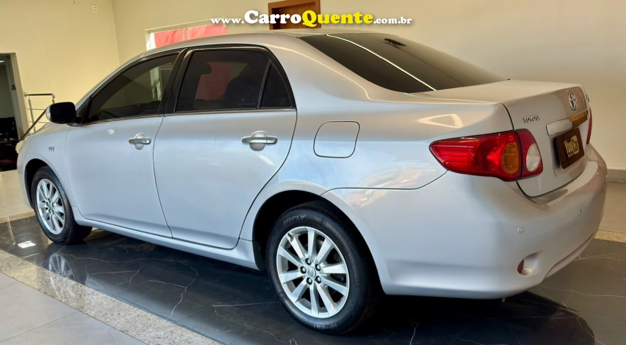 TOYOTA   COROLLA SE-G 1.81.8 FLEX 16V AUT.   BRANCO 2010 1.8 FLEX - Loja