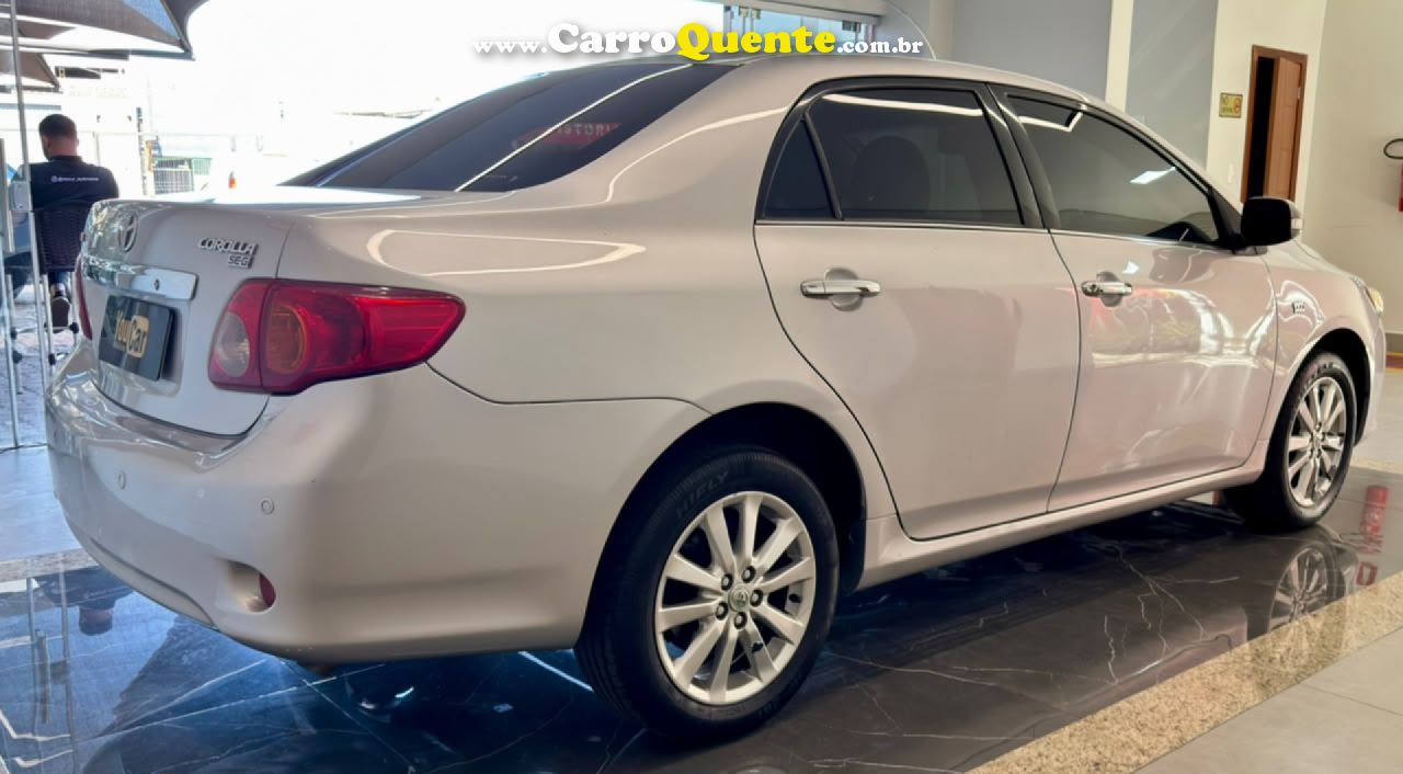 TOYOTA   COROLLA SE-G 1.81.8 FLEX 16V AUT.   BRANCO 2010 1.8 FLEX - Loja