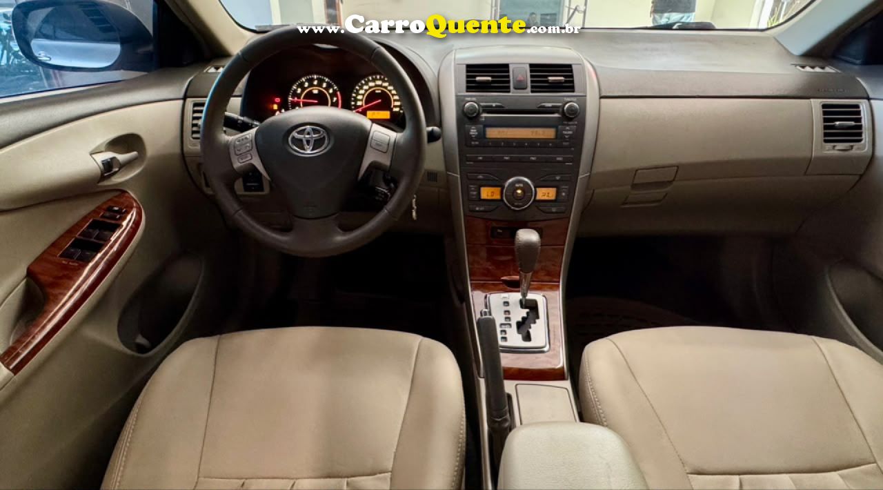 TOYOTA   COROLLA SE-G 1.81.8 FLEX 16V AUT.   BRANCO 2010 1.8 FLEX - Loja