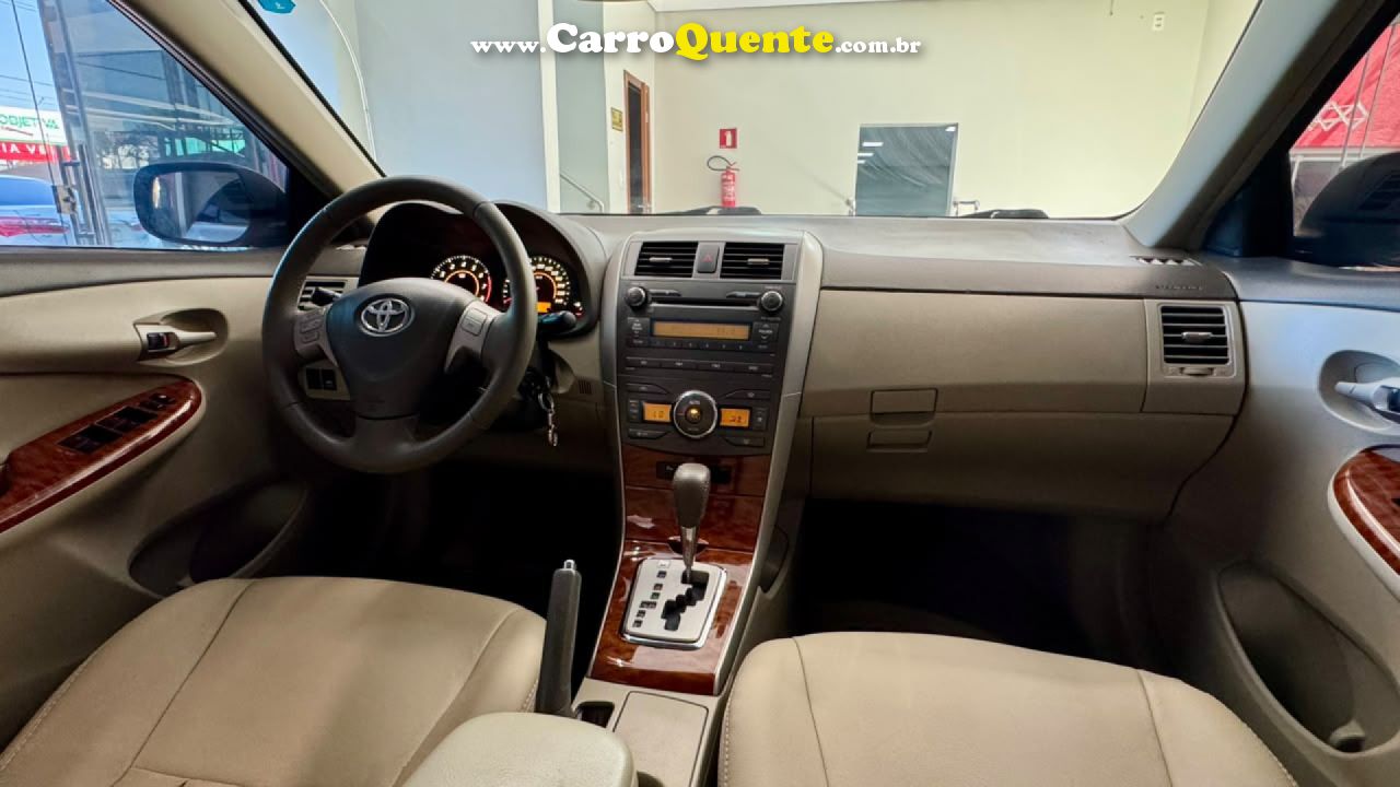 TOYOTA   COROLLA SE-G 1.81.8 FLEX 16V AUT.   BRANCO 2010 1.8 FLEX - Loja