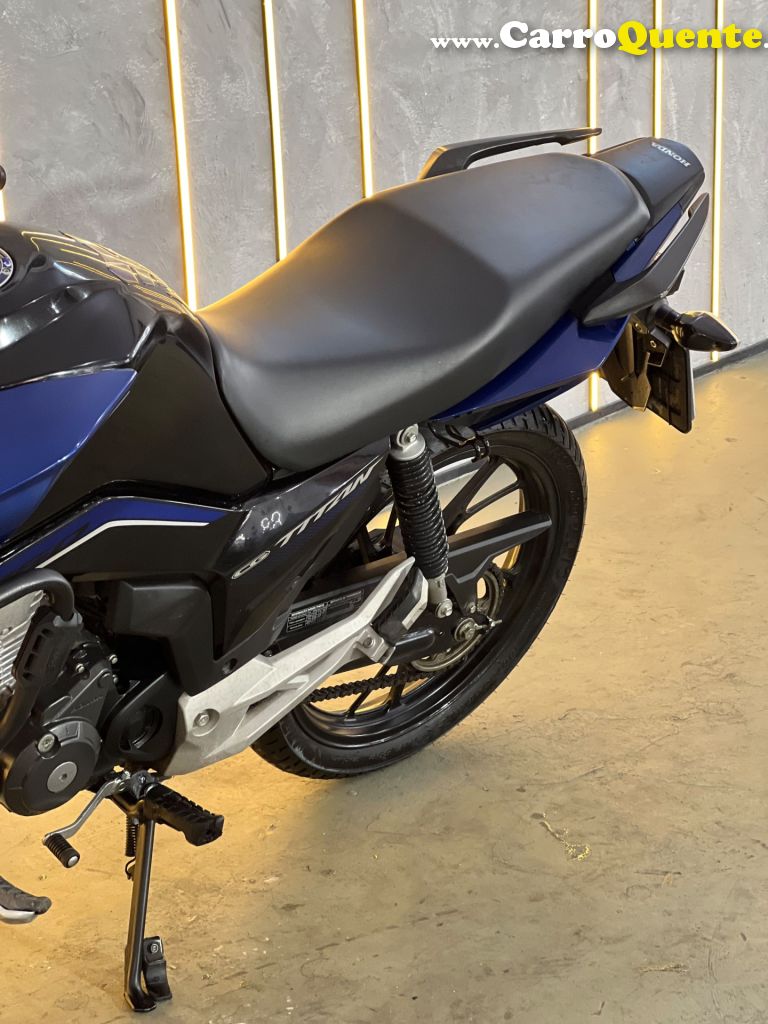 HONDA   CG 160 TITAN FLEXONEED.ESPECIAL 40 ANOS   AZUL 2024 160 GASOLINA - Loja