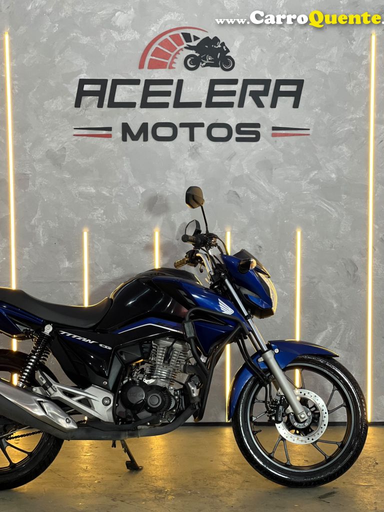 HONDA   CG 160 TITAN FLEXONEED.ESPECIAL 40 ANOS   AZUL 2024 160 GASOLINA - Loja