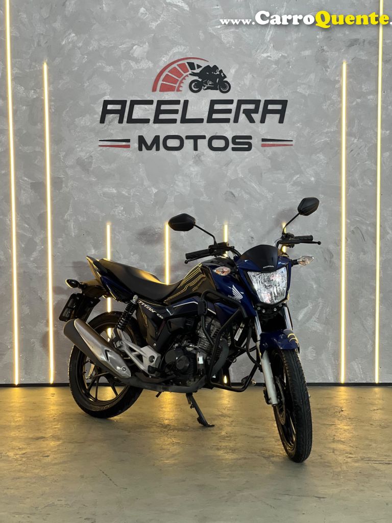 HONDA   CG 160 TITAN FLEXONEED.ESPECIAL 40 ANOS   AZUL 2024 160 GASOLINA - Loja