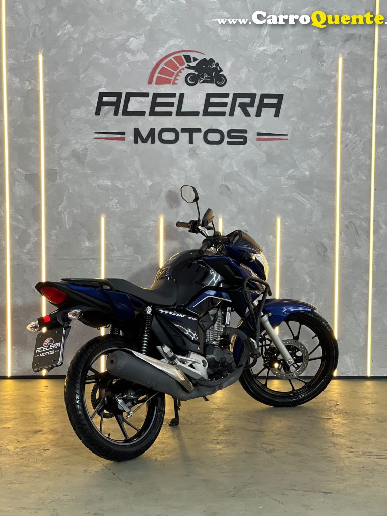 HONDA   CG 160 TITAN FLEXONEED.ESPECIAL 40 ANOS   AZUL 2024 160 GASOLINA - Loja