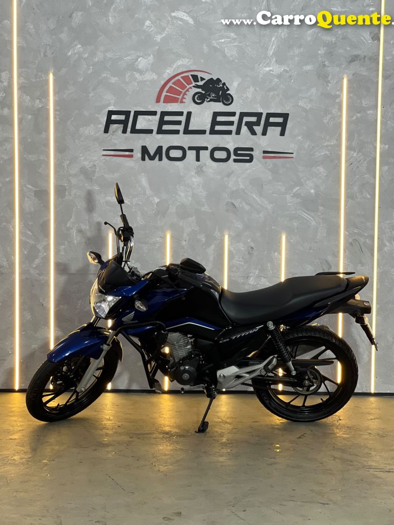 HONDA   CG 160 TITAN FLEXONEED.ESPECIAL 40 ANOS   AZUL 2024 160 GASOLINA - Loja