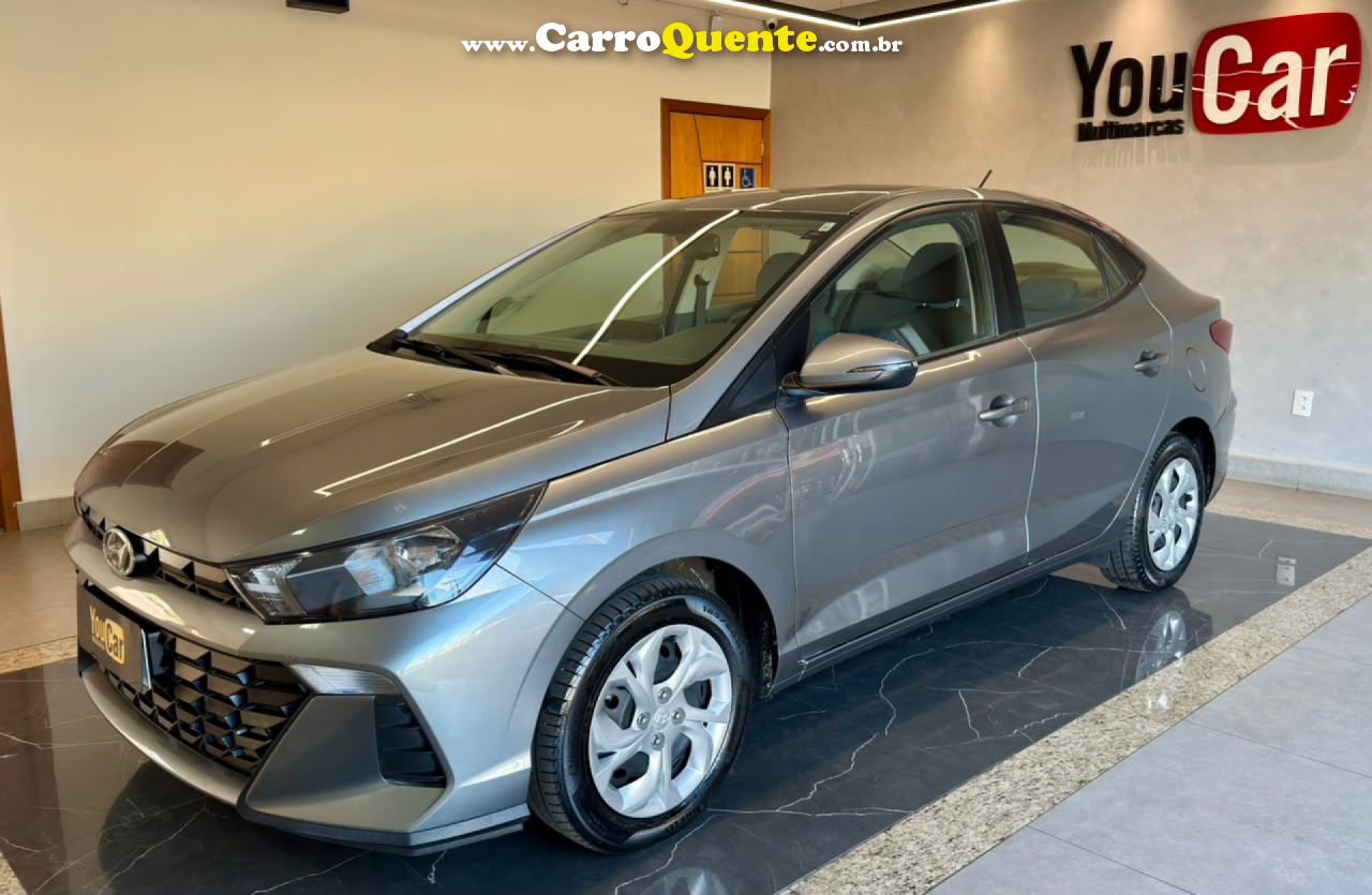 HYUNDAI   HB20S C.PLUSC.STYLE1.0 FLEX 12V MEC. 4P   CINZA 2026 1.0 FLEX - Loja