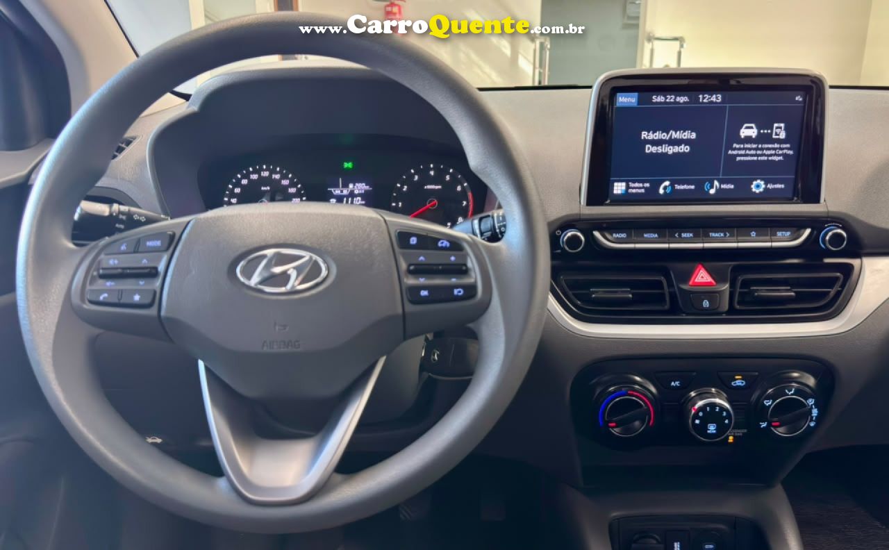 HYUNDAI   HB20S C.PLUSC.STYLE1.0 FLEX 12V MEC. 4P   CINZA 2026 1.0 FLEX - Loja