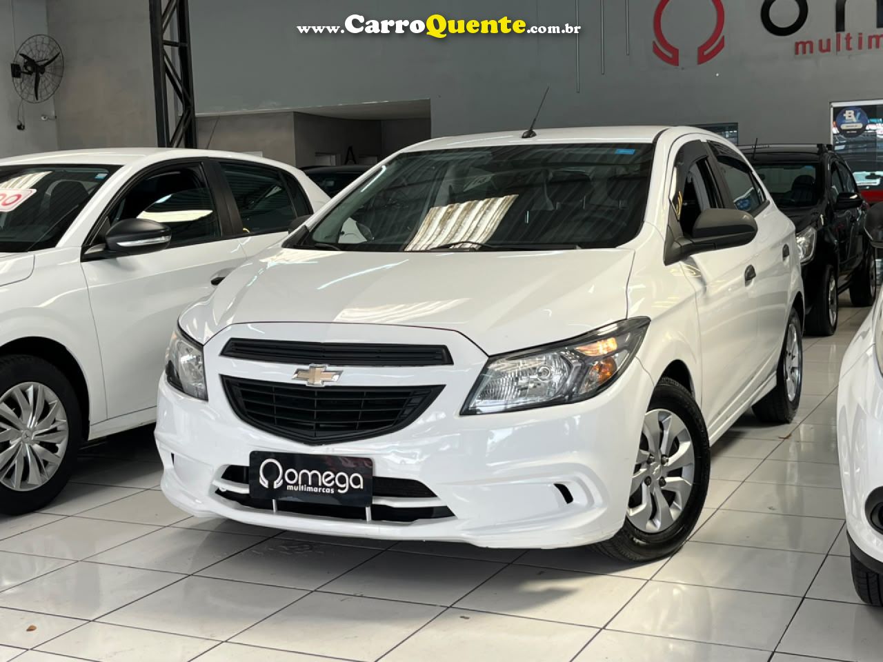 CHEVROLET   ONIX HATCH JOY 1.0 8V FLEX 5P MEC.   BRANCO 2019 1.0 FLEX - Loja
