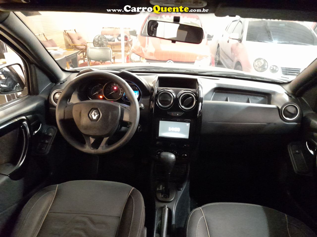 RENAULT   DUSTER 20D 4X2A   PRATA 2016 2.0 FLEX - Loja