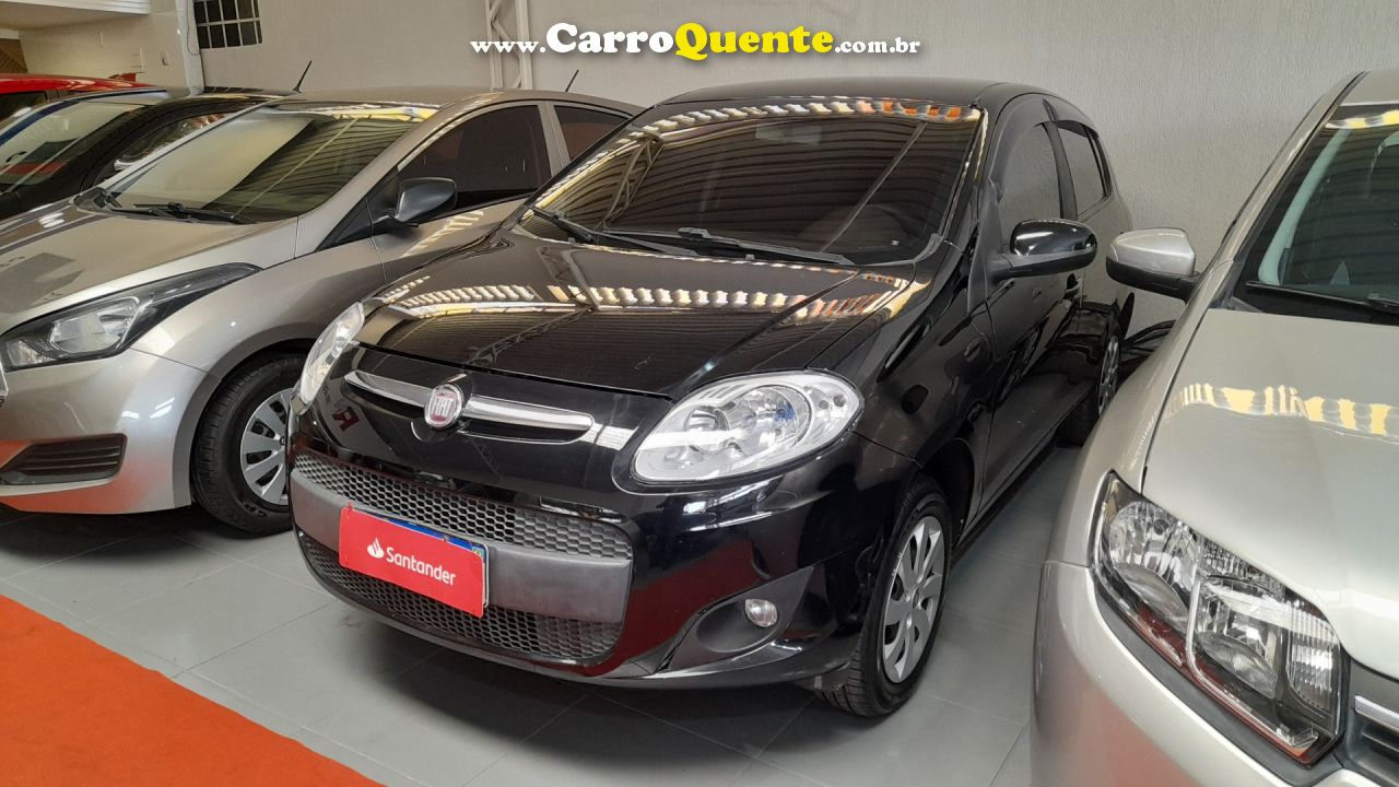 FIAT   PALIO ATTRA.ITÁLIA 1.4 EVO F.FLEX 8V 5P   PRETO 2013 1.4 GASOLINA - Loja