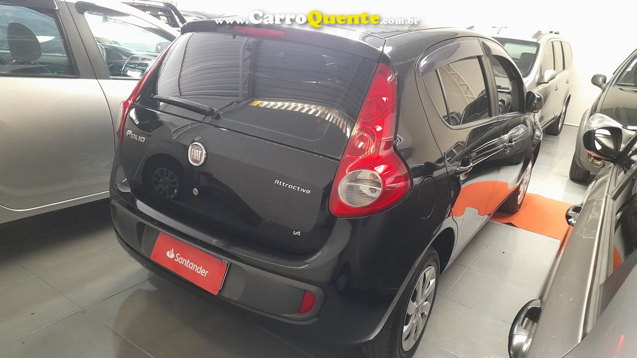 FIAT   PALIO ATTRA.ITÁLIA 1.4 EVO F.FLEX 8V 5P   PRETO 2013 1.4 GASOLINA - Loja