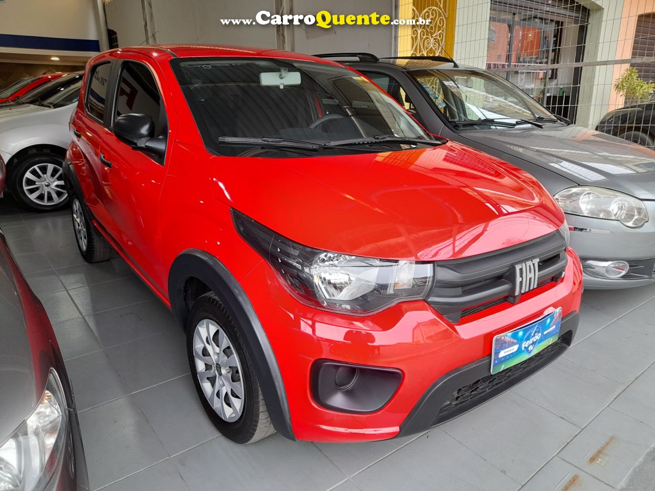 FIAT   LIKE   VERMELHO 2021 1.0 FLEX - Loja