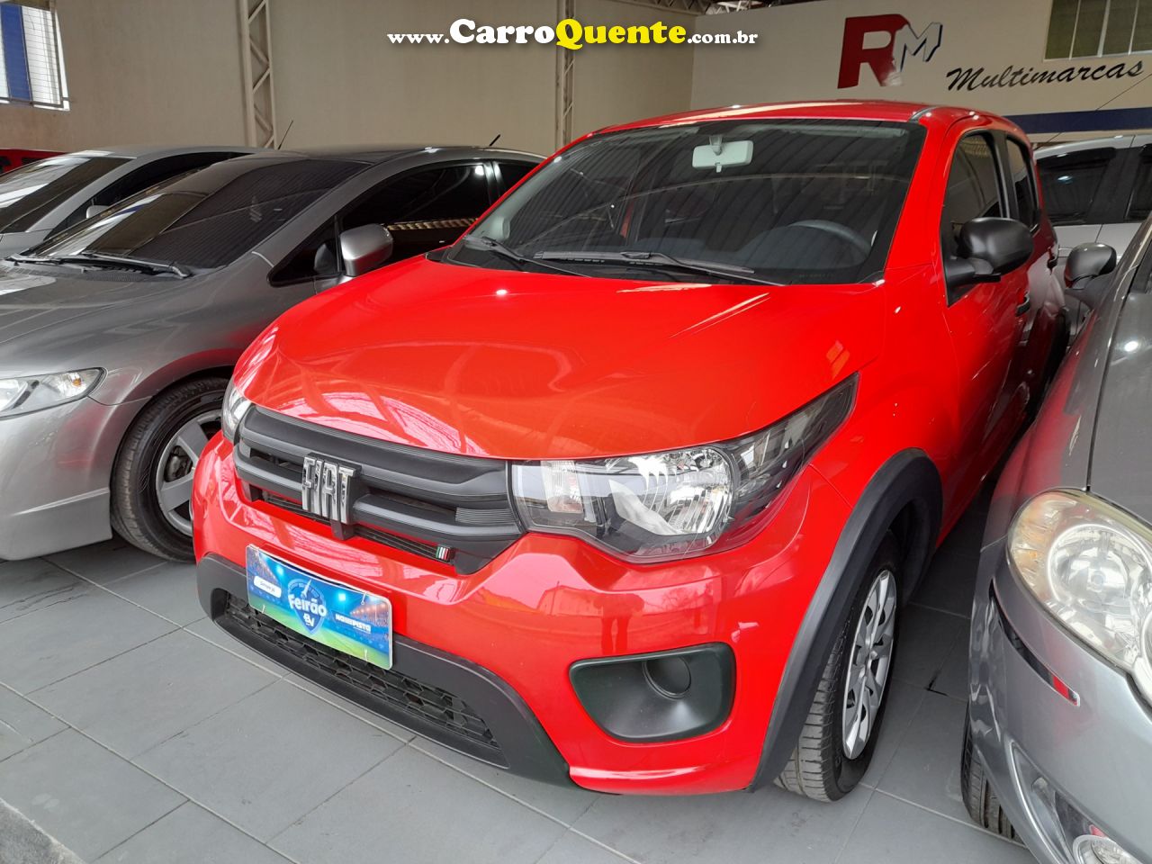 FIAT   LIKE   VERMELHO 2021 1.0 FLEX - Loja