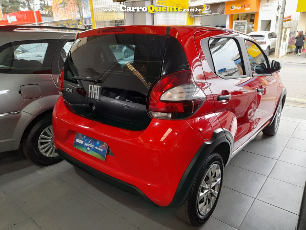 FIAT   LIKE   VERMELHO 2021 1.0 FLEX - Loja