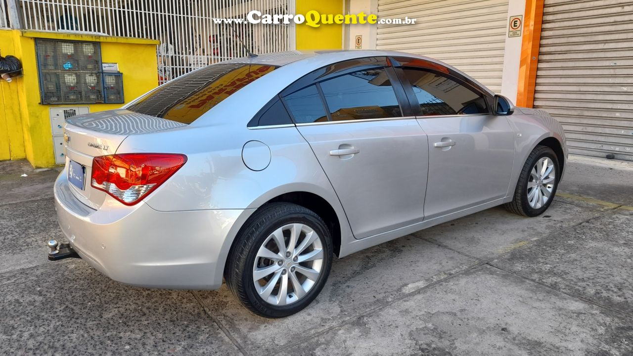 CHEVROLET   CRUZE LT   PRATA 2015 1.4 FLEX - Loja