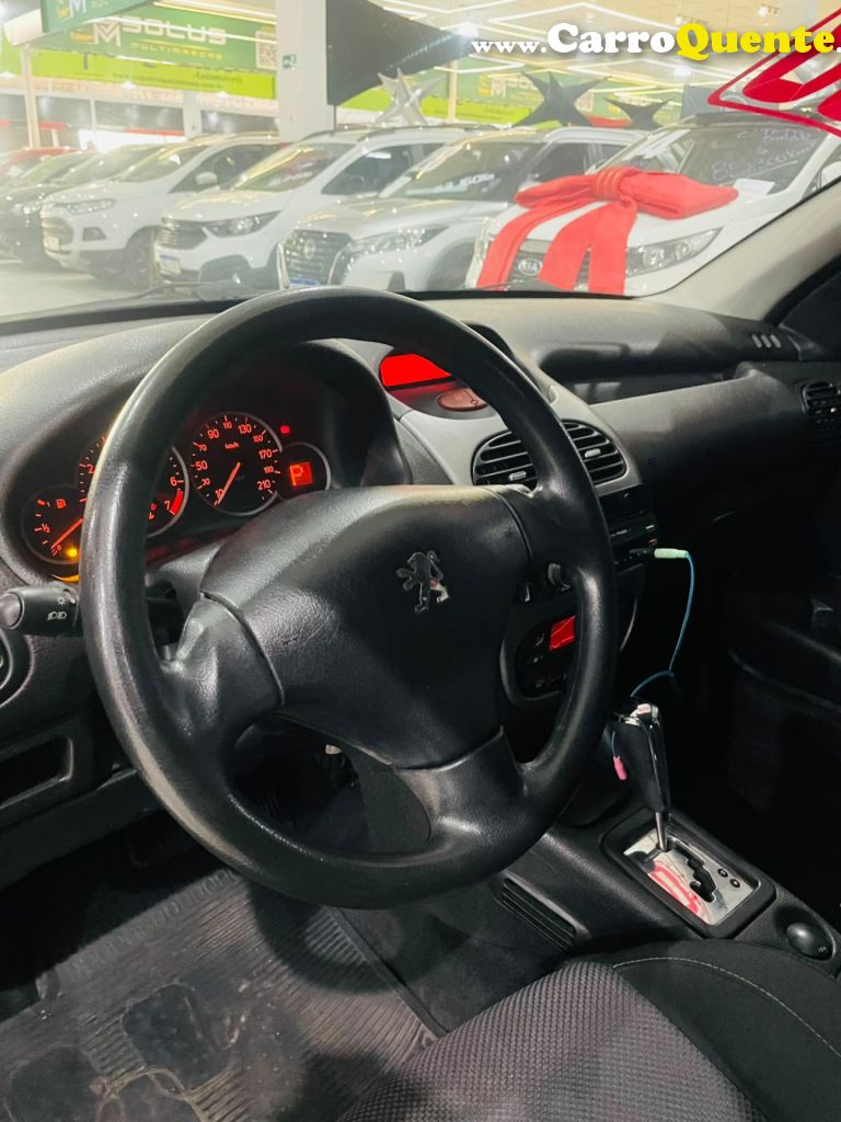 PEUGEOT   206 AUTOMATIC (FELINE)1.6 FLEX 16V 5P   PRETO 2008 1.6 FLEX - Loja