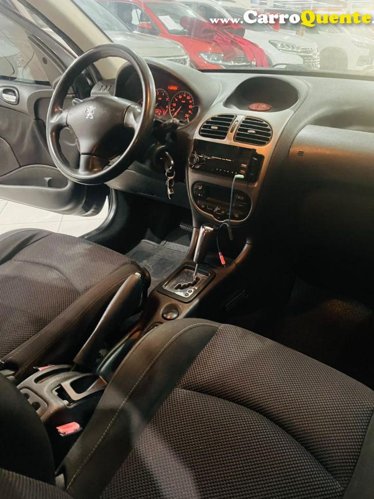 PEUGEOT   206 AUTOMATIC (FELINE)1.6 FLEX 16V 5P   PRETO 2008 1.6 FLEX - Loja