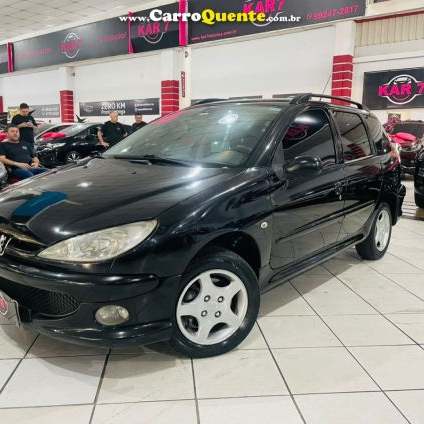PEUGEOT   206 AUTOMATIC (FELINE)1.6 FLEX 16V 5P   PRETO 2008 1.6 FLEX
