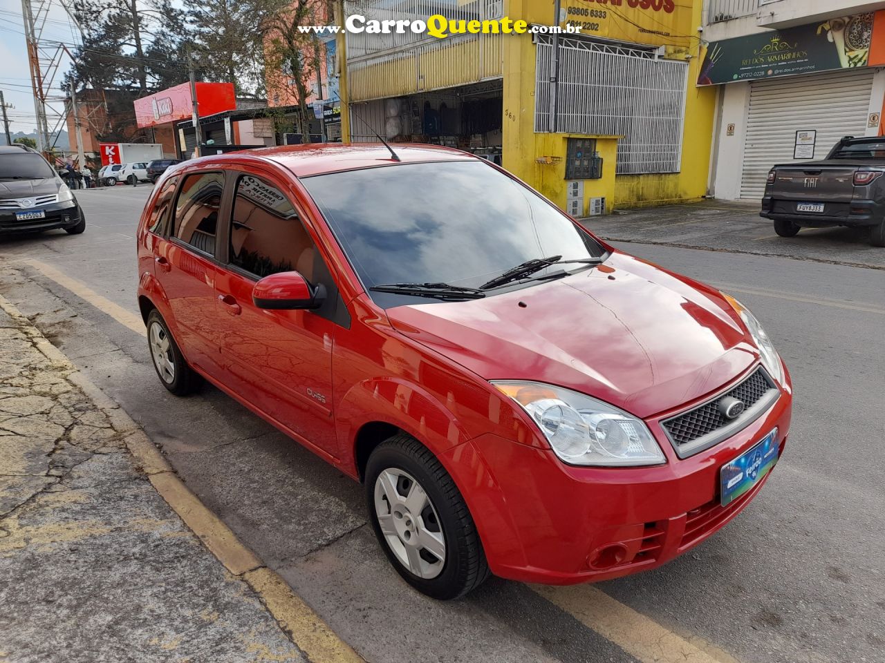 FORD   FIESTA 1.6   VERMELHO 2009 1.6 FLEX - Loja