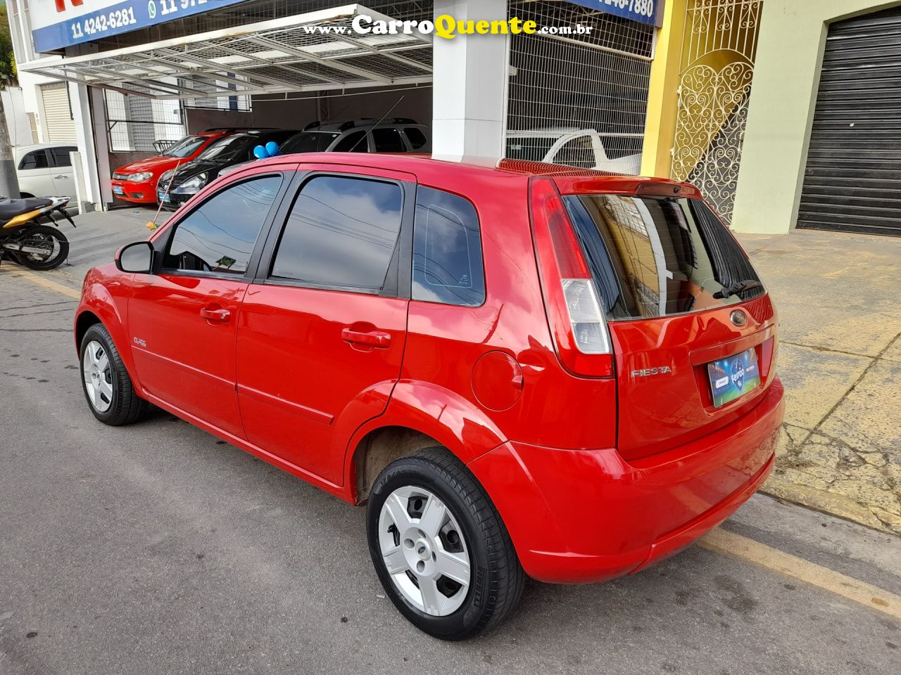 FORD   FIESTA 1.6   VERMELHO 2009 1.6 FLEX - Loja