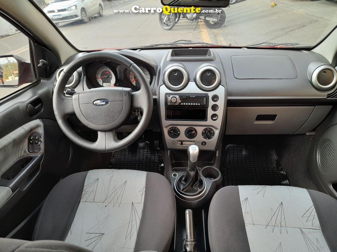 FORD   FIESTA 1.6   VERMELHO 2009 1.6 FLEX - Loja
