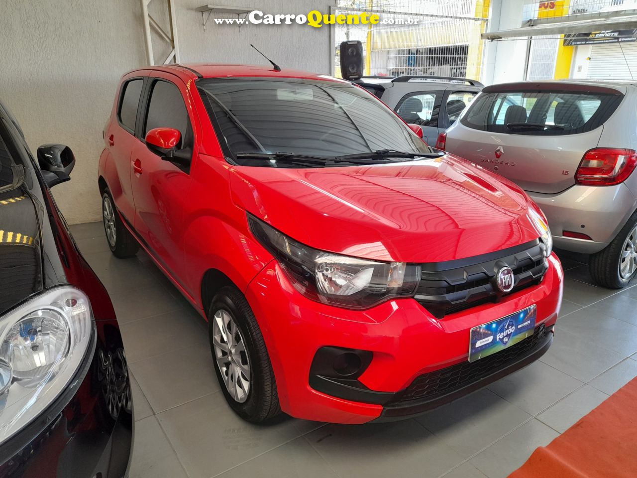 FIAT   MOBI LIKE 20   VERMELHO 2020 1.0 FLEX - Loja