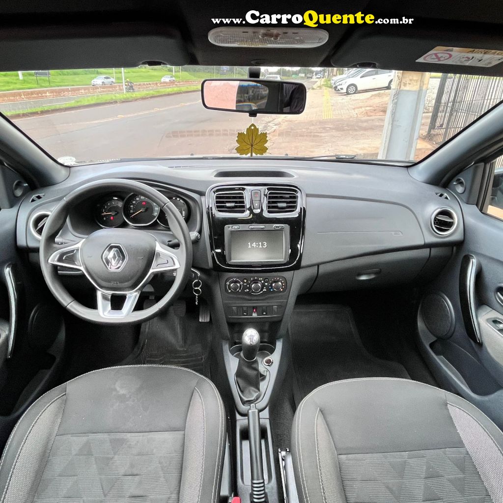 RENAULT   SANDERO S EDITION FLEX 1.0 12V 5P MEC.   PRATA 2023 1.0 FLEX - Loja