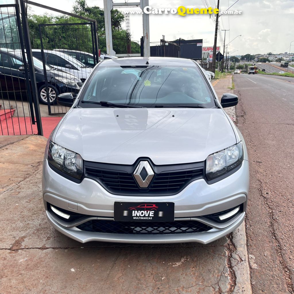 RENAULT   SANDERO S EDITION FLEX 1.0 12V 5P MEC.   PRATA 2023 1.0 FLEX - Loja