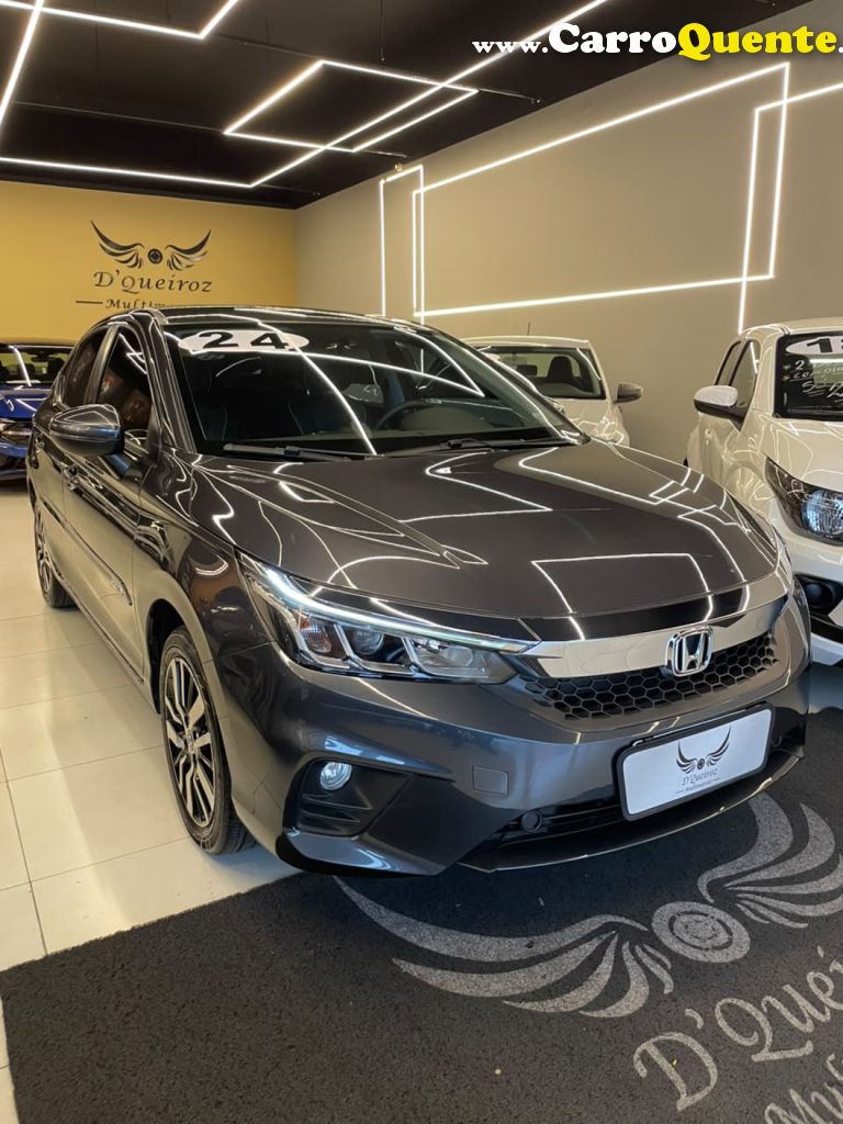 HONDA   CITY HATCHBACK EXL 1.5 FLEX 16V AUT.   CINZA 2024 1.5 FLEX - Loja