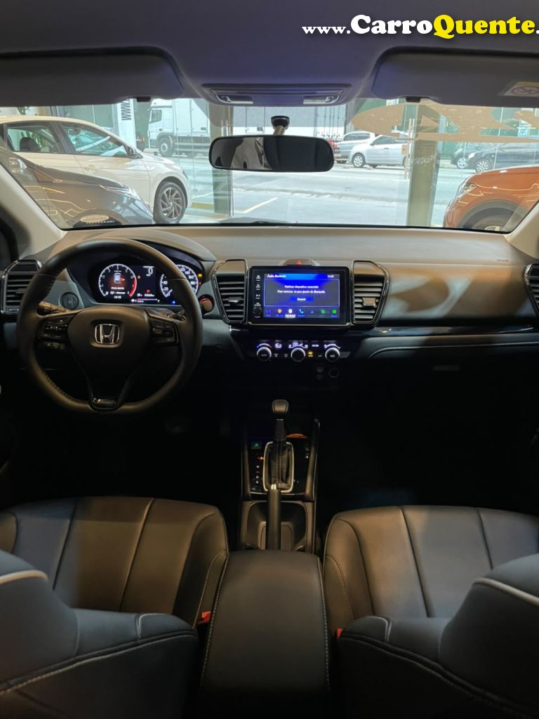 HONDA   CITY HATCHBACK EXL 1.5 FLEX 16V AUT.   CINZA 2024 1.5 FLEX - Loja